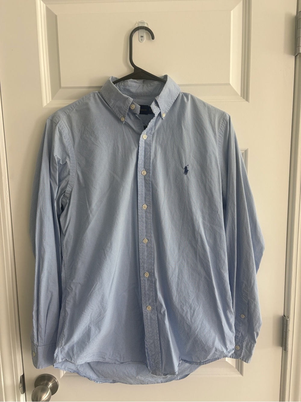 Ralph Lauren Light Blue Button-Down Oxford Shirt